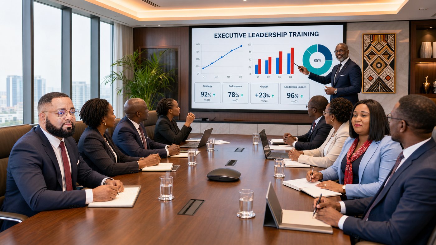 ECAP executive leadership training session in progress
